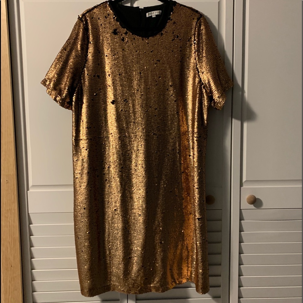 ASOS Curve Sequin Changing Party Dress